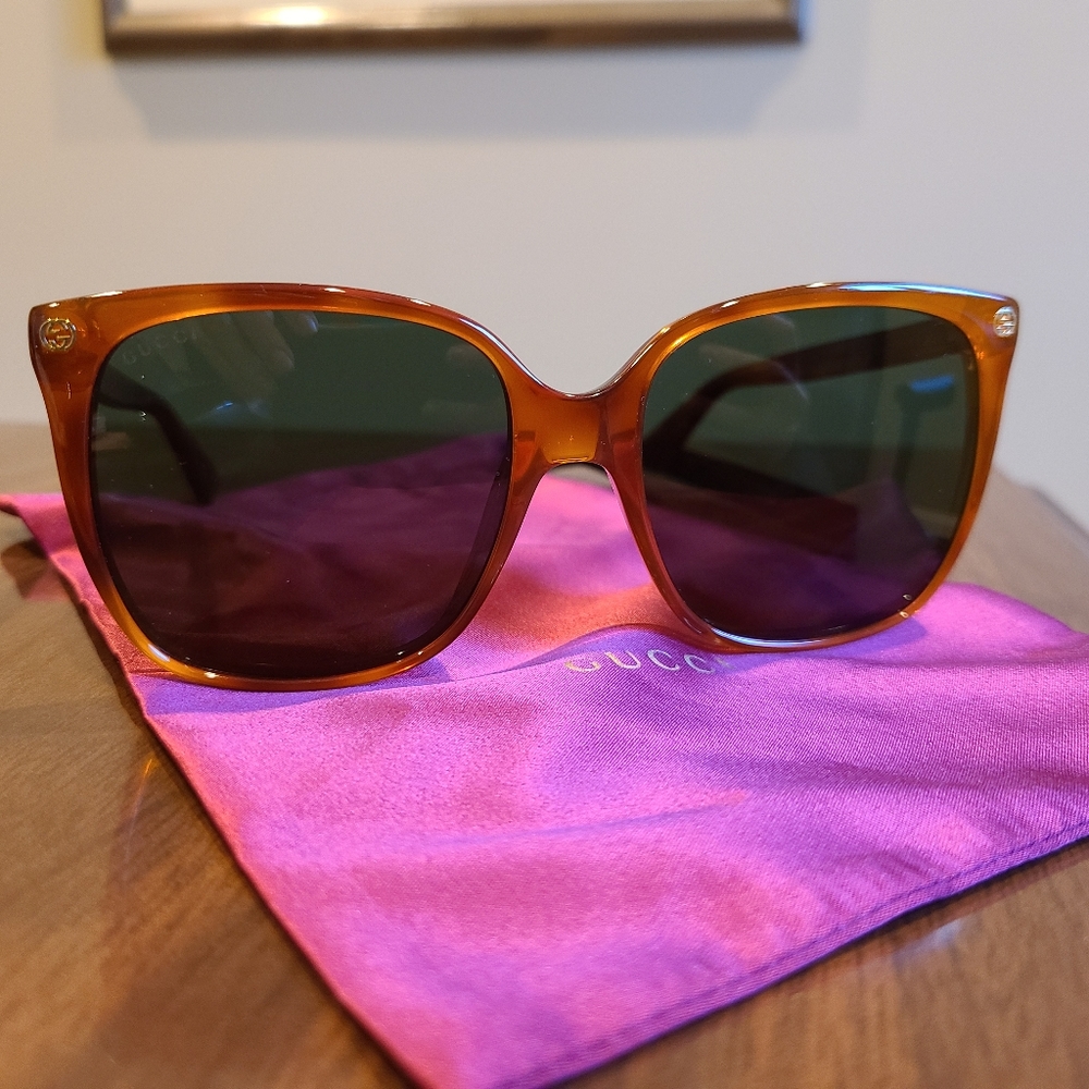 Gucci Square Sunglasses 57 mm